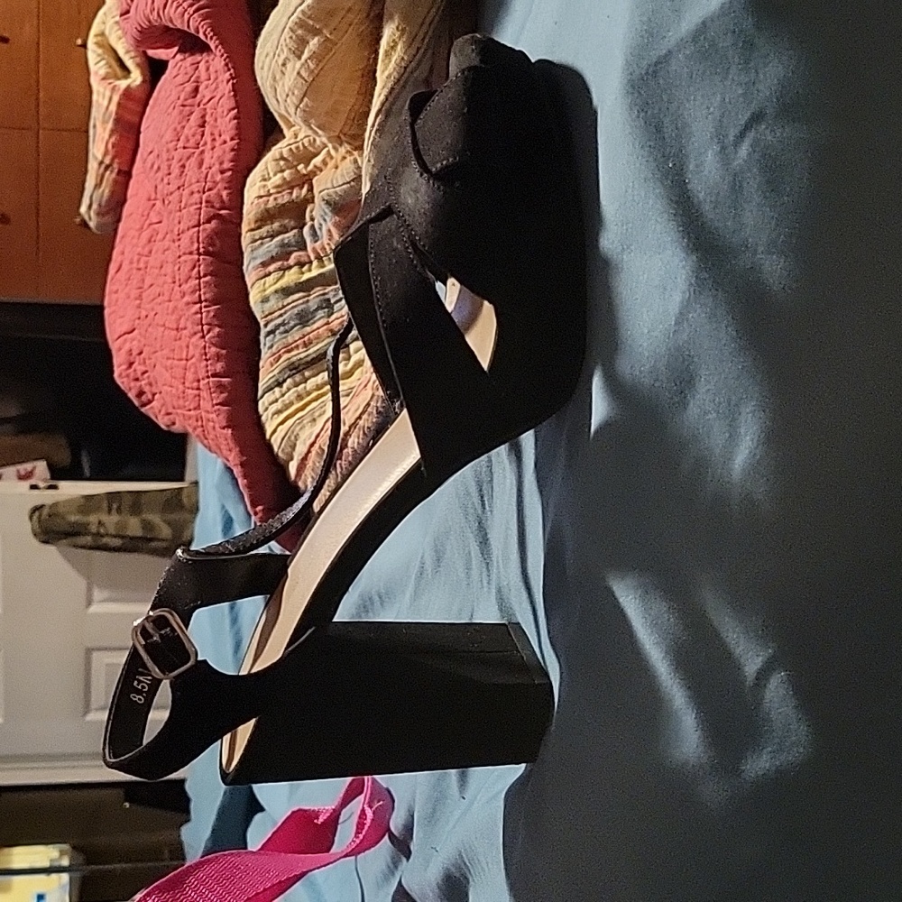 Black heels